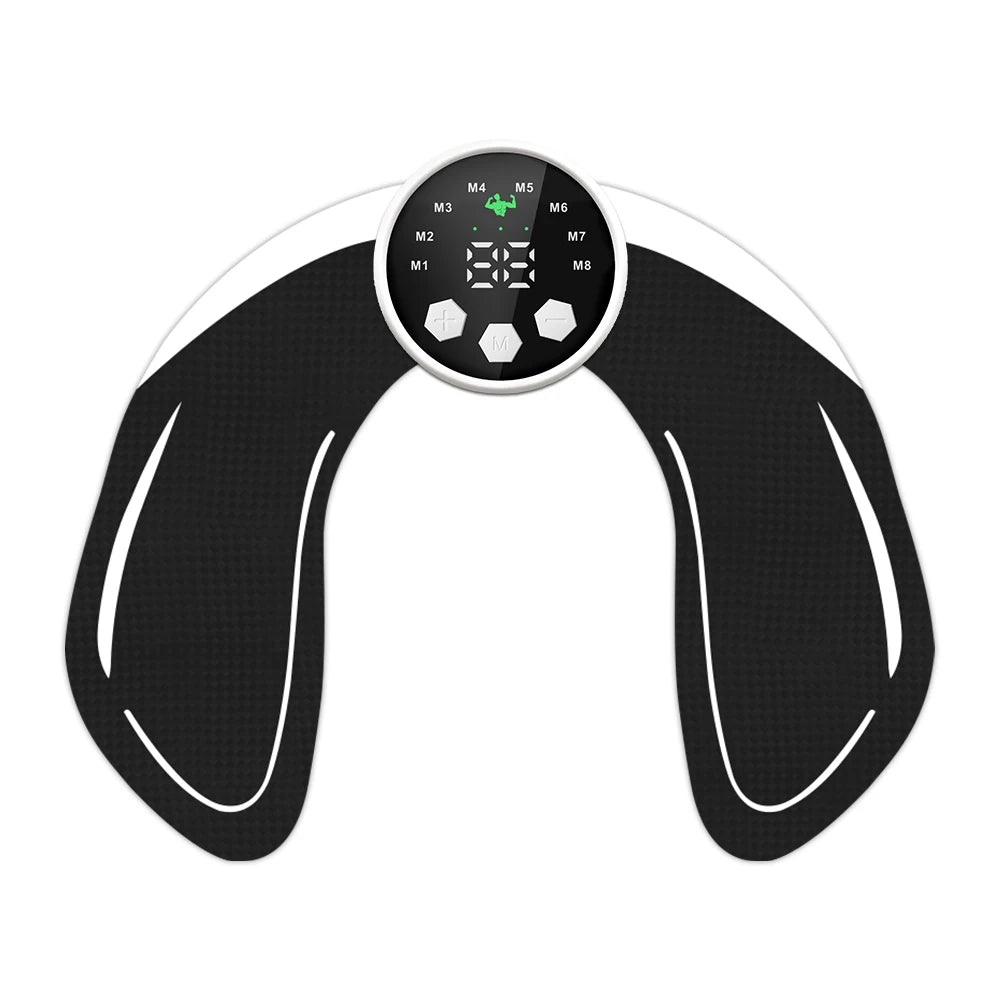 Intelligent EMS Abdominal and Hip Health Device Abdominal Trainer Home Sports Lazy Fitness Equipment USB Charging Version