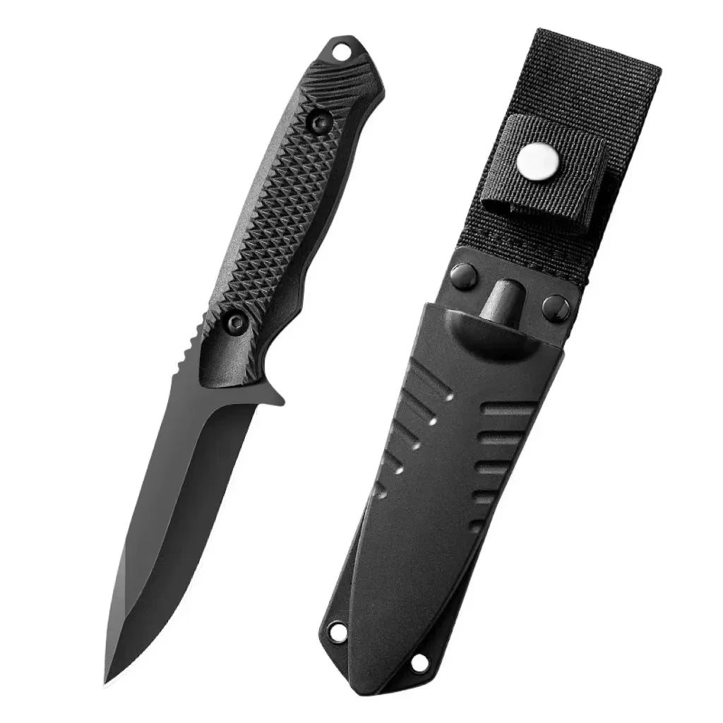 Outdoor Camping Straight Knife — Portable Fishing & Climbing Blade
