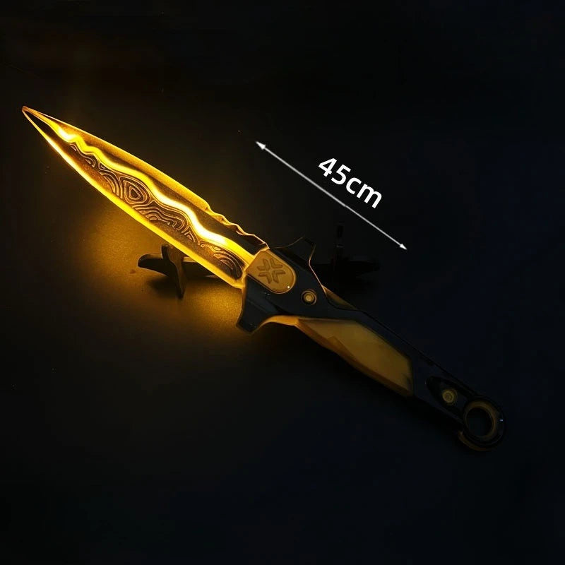 Valorant Acrylic Luminous Katana Knife – Cosplay Toy (45cm)