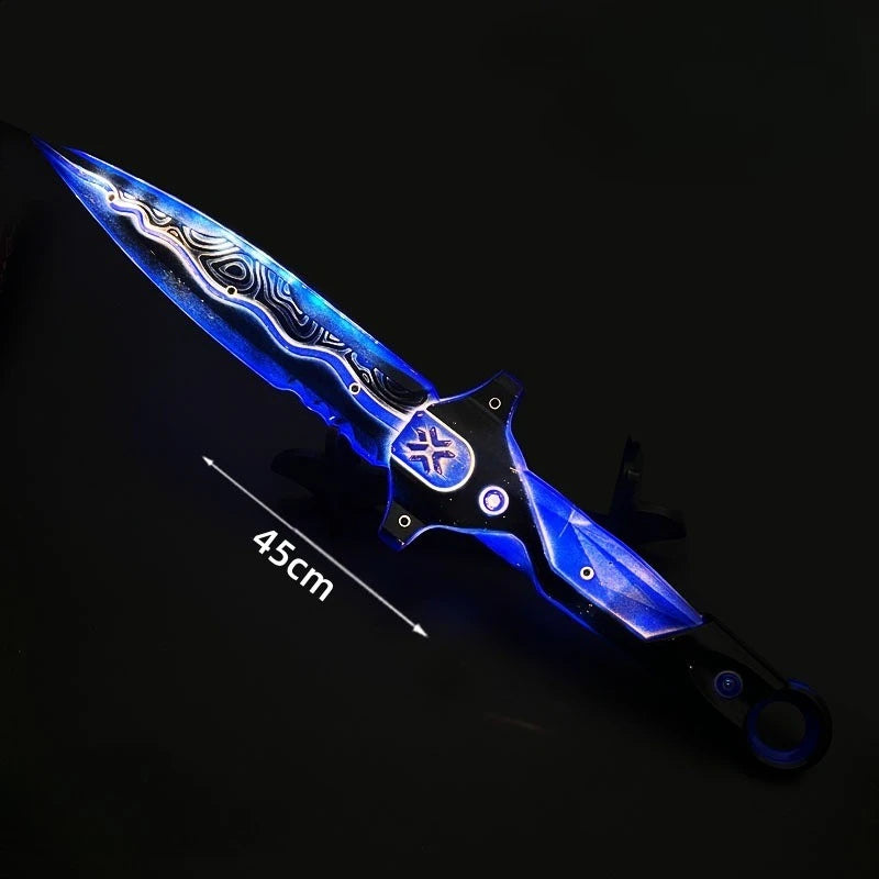 Valorant Acrylic Luminous Katana Knife – Cosplay Toy (45cm)