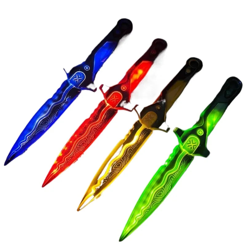 Valorant Acrylic Luminous Katana Knife – Cosplay Toy (45cm)