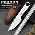 Retro KaBar Fixed Blade Knife with Sheath