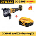 DEWALT DCG405 125mm flat head angle grinder bare machine tool cutting machine 18V lithium battery brushless tools