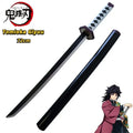 Demon Slayer Katana Original Assembled Anime Sword Cosplay Props Orange Rengoku Kyoujurou Kochou Kanae Swords 72cm